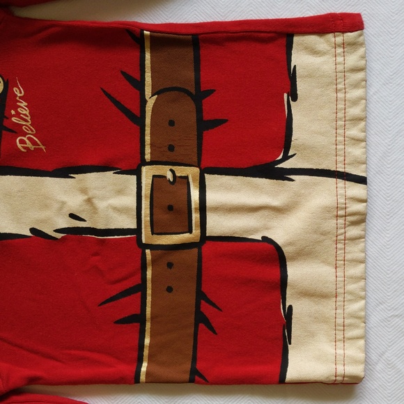 old navy cotton Santa suit Christmas pajamas set 24 months unisex - Picture 4 of 8